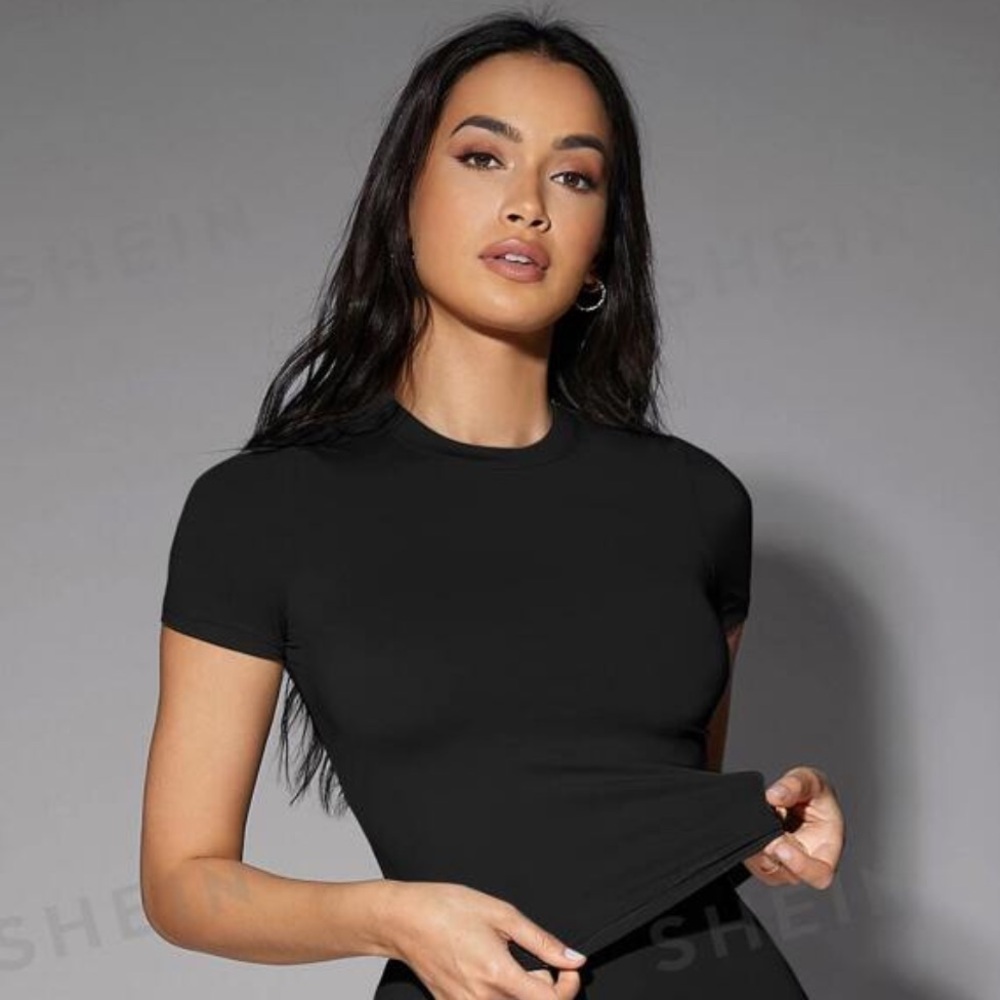 Solid Fitted Shirt